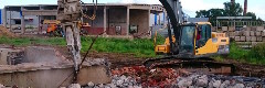Демонтаж фундамента в Гатчине